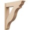 Ekena Millwork 8-in W x 34-in D x 40-in H Funston Trad Rough Cedar Woodgrain TimberThane Outlooker, Primed Tan OUTUR080X34X40FST04RCPR - alternate 1